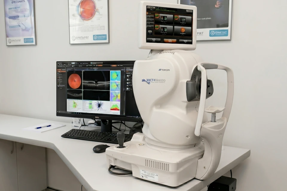 Topcon Maestro OCT Machine